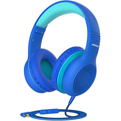  [아마존베스트]Mpow CH6 [2019 New Version] Kids Headphones Over-Ear/On-Ear, HD Sound Sharing Function Headphones for Children Boys Girls, Volume Limited Safe Foldable Headset w/Mic for School/PC/