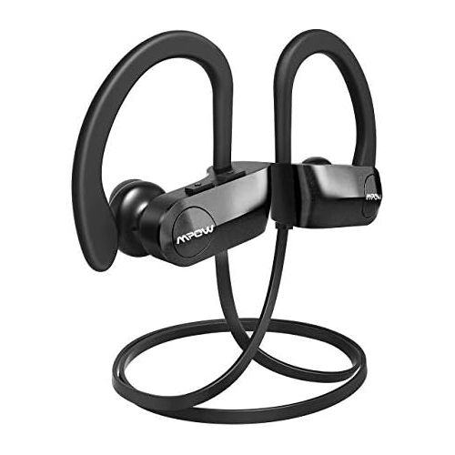  [아마존베스트]Mpow D7 Bluetooth Headphones Sport, 10H Playtime & IPX7 Waterproof Wireless Headphones Sport Earbuds W/Bass Stereo Sound, Running Headphones Bluetooth Earphones W/CVC 6.0 Noise Can