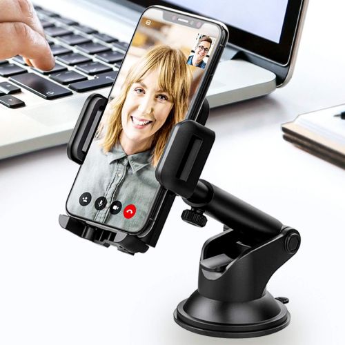  [아마존베스트]Mpow Car Phone Mount, Dashboard Car Phone Holder, Washable Strong Sticky Gel Pad with One-Touch Design Compatible iPhone Xs,XS MAX,XR,X,8,8Plus,7,7Plus,6,6Plus, Galaxy S7,8,9,10, G