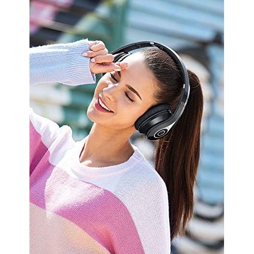  [아마존베스트]Mpow 059 Bluetooth Headphones Over Ear, Hi-Fi Stereo Wireless Headset, Foldable, Soft Memory-Protein Earmuffs, w/Built-in Mic and Wired Mode for PC/Cell Phones/TV