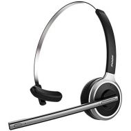 [아마존베스트]Mpow V4.1 Bluetooth Headset/Truck Driver Headset, Wireless Over Head Earpiece with Noise Reduction Mic for Phones, Skype, Call Center, Office (Support Media Playing)