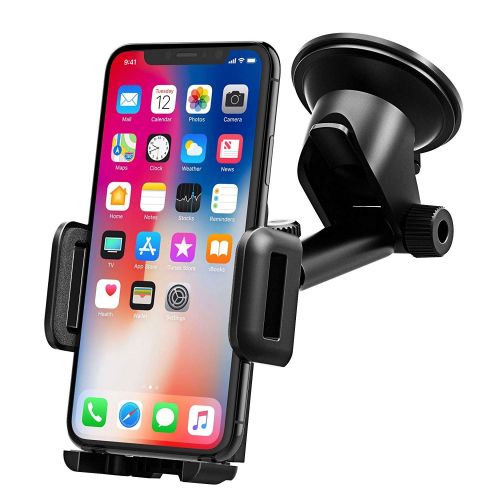  [아마존 핫딜]  [아마존핫딜]Handyhalter fuers Auto,Mpow Upgrade KFZ Smartphone Halterung,Armaturenbrett/Windschutzscheibe Universal autohandyhalter mit Gel-Auflage&Teleskoparm,2 in 1 HandyHalterung Auto fuer iP