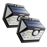 [아마존핫딜]Mpow Solarleuchte mit Bewegungsmelder, Solarlampen fuer Aussen 20 LED IP65 Solarlicht 120 ° Weitwinkel Solarlampe Solar Sicherheitswandleuchte Wasserdicht fuer Garten, Garage, Auffahr