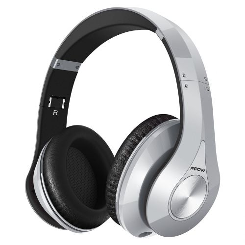  [아마존 핫딜]  [아마존핫딜]Mpow 059 Bluetooth Over Ear Headphones [Up to 25 Hrs] Wireless Headphones with Hi-Fi Stereo, Dual 40 mm Driver, Over Ear Headphones with CVC 6.0 Noise Canceling for Integrated Micr