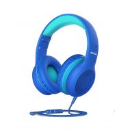 Mpow CH6 [New Version] Kids Headphones Over-Ear/On-Ear, HD Sound Sharing Function Headphones for Children Boys Girls, Volume Limited Safe Foldable Headset w/Mic for School/PC/Cellp