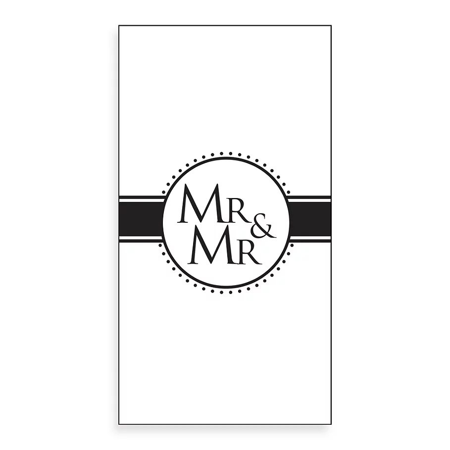 Mr. & Mr. 16-Pack Guest Towels