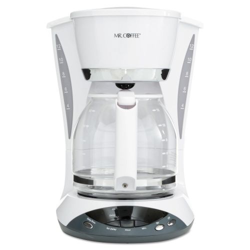  Mr. Coffee DWX20RB White 12-Cup Programmable Coffeemakerby Mr. Coffee