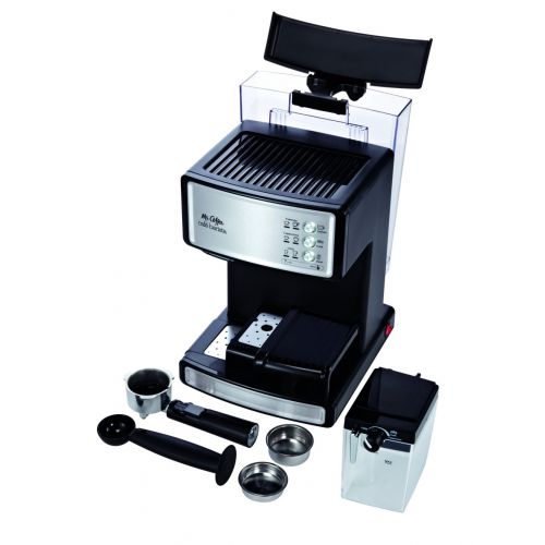  Mr. Coffee Cafe Barista Espresso Maker, BlackSilver (BVMC-ECMP1000)