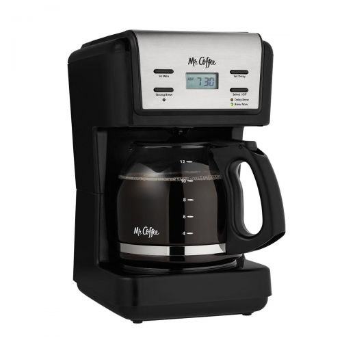  Mr. Coffee 12-Cup Programmable Coffee Maker, Red (BVMC-KNX26)