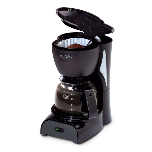  Mr. Coffee 4-Cup Switch Coffee Maker, Black (DR5-NP)