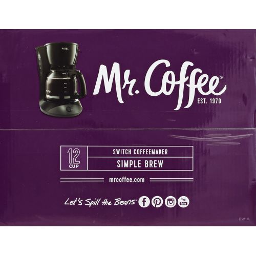  Mr. Coffee Sunbeam, Mr Coffee 12 Cup Switch Coffeemaker, 1 coffeemaker