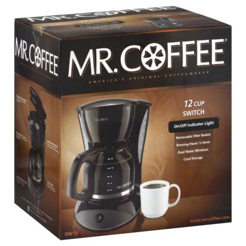  Mr. Coffee Sunbeam, Mr Coffee 12 Cup Switch Coffeemaker, 1 coffeemaker