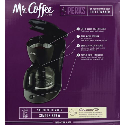  Mr. Coffee Sunbeam, Mr Coffee 12 Cup Switch Coffeemaker, 1 coffeemaker