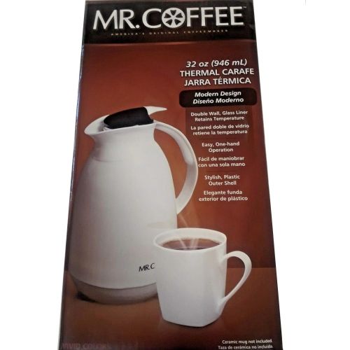 Mr. Coffee Mr Coffee Thermal Carafe, 32 Oz. (Red), one size