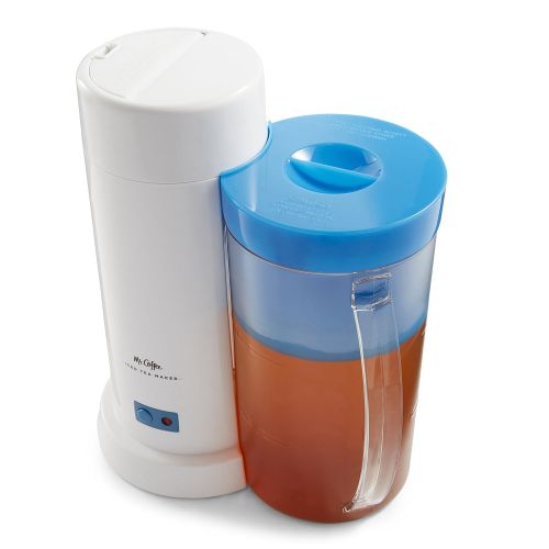  Mr. Coffee 2-Quart Iced Tea & Iced Coffee Maker, Blue