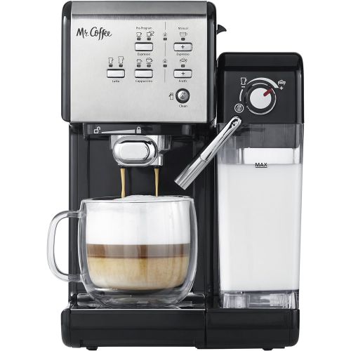  Mr. Coffee One-Touch CoffeeHouse Espresso Maker and Cappuccino Machine