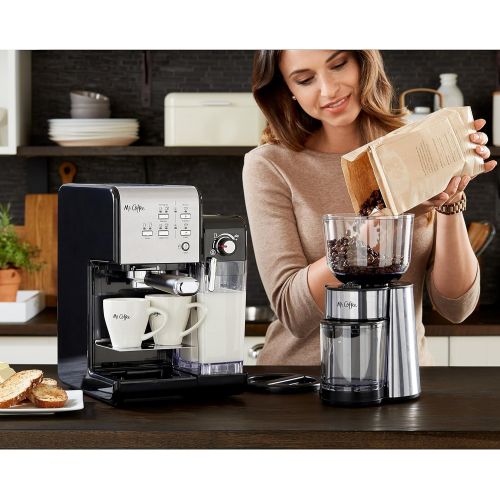  Mr. Coffee One-Touch CoffeeHouse Espresso Maker and Cappuccino Machine