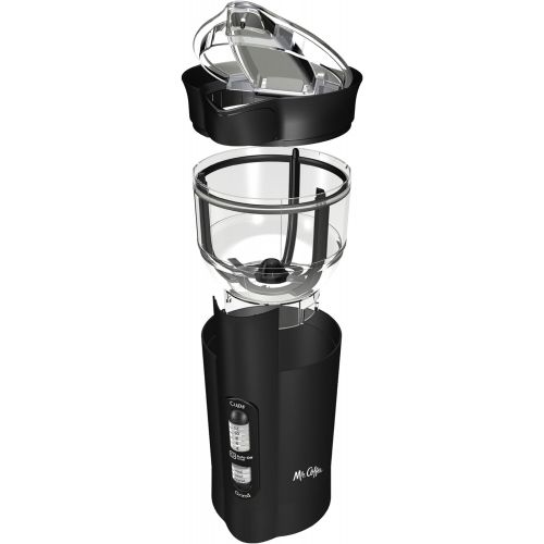  Mr. Coffee 12 Cup Electric Coffee Grinder with Multi Settings, Black, 3 Speed - IDS77