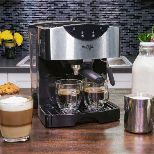  Mr. Coffee Automatic Dual Shot Espresso/Cappuccino System