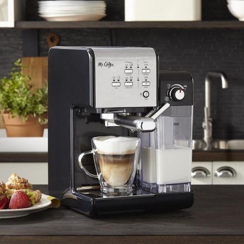  Mr. Coffee One-Touch CoffeeHouse Espresso Maker and Cappuccino Machine