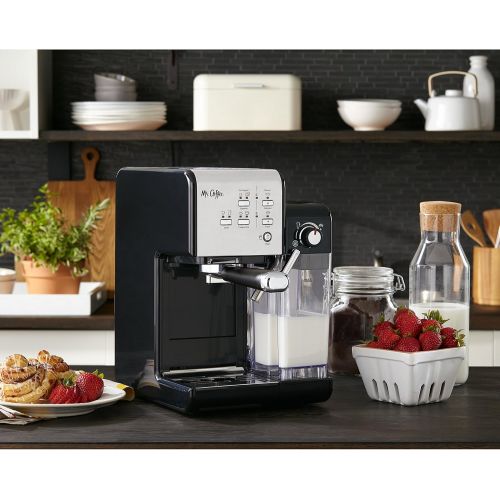  Mr. Coffee One-Touch CoffeeHouse Espresso Maker and Cappuccino Machine