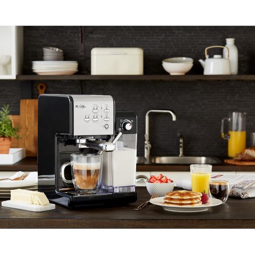  Mr. Coffee One-Touch CoffeeHouse Espresso Maker and Cappuccino Machine