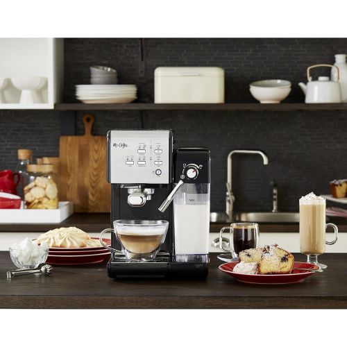  Mr. Coffee One-Touch CoffeeHouse Espresso Maker and Cappuccino Machine
