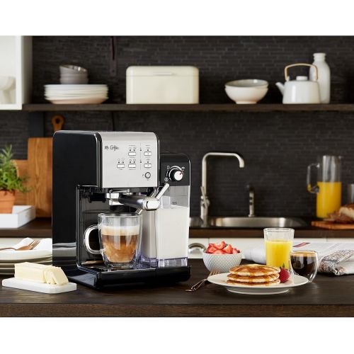  Mr. Coffee One-Touch CoffeeHouse Espresso Maker and Cappuccino Machine