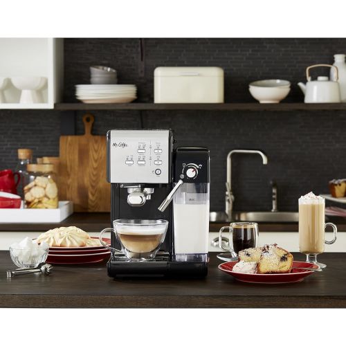  Mr. Coffee One-Touch CoffeeHouse Espresso Maker and Cappuccino Machine