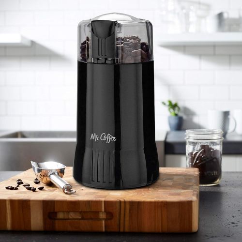  [아마존베스트]Mr. Coffee Electric Coffee Grinder|Coffee Bean Grinder| Spice Grinder, Black