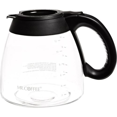  [아마존베스트]Mr. Coffee Not Available IDS13-RB 12-Cup Replacement Decanter for FT and IS Series, Black