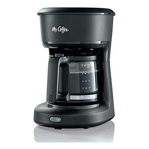  Mr. Coffee 2129512, 5-Cup Mini Brew Switch Coffee Maker, Black