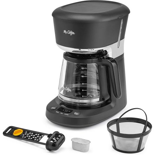  Mr. Coffee 12 Cup Dishwashable Coffee Maker with Advanced Water Filtration & Permanent Filter