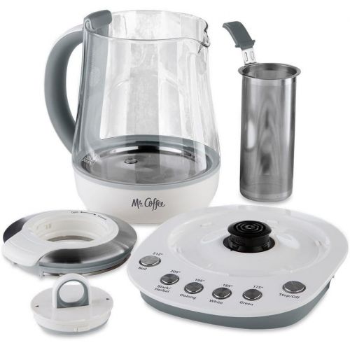  Mr. Coffee BVMC-HTKSS200 Hot Tea Maker and Kettle, Stainless Steel