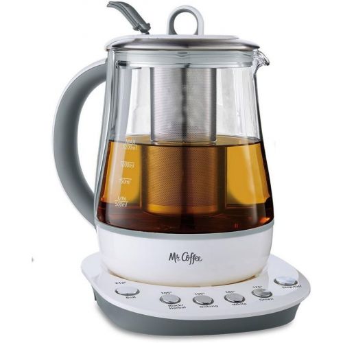  Mr. Coffee BVMC-HTKSS200 Hot Tea Maker and Kettle, Stainless Steel