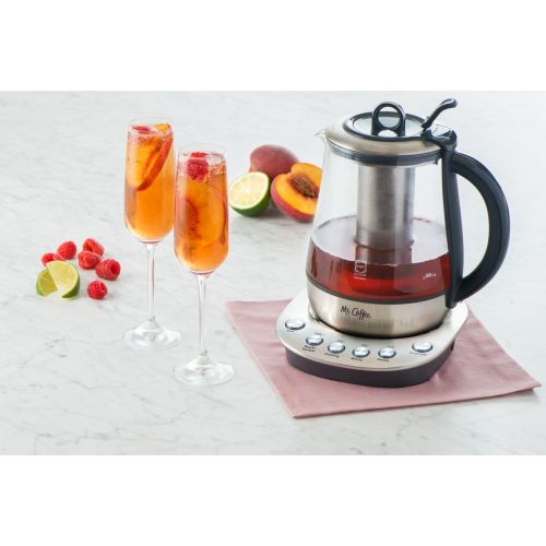  Mr. Coffee BVMC-HTKSS200 Hot Tea Maker and Kettle, Stainless Steel