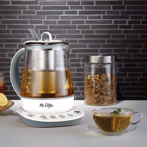  Mr. Coffee BVMC-HTKSS200 Hot Tea Maker and Kettle, Stainless Steel