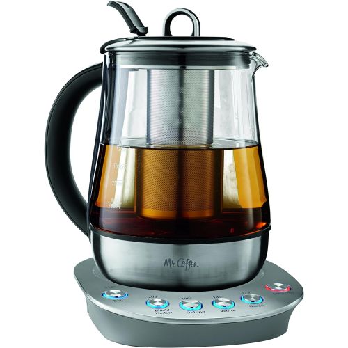  Mr. Coffee BVMC-HTKSS200 Hot Tea Maker and Kettle, Stainless Steel