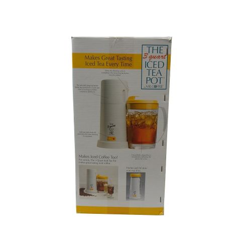  Mr. Coffee 3 Quart Iced Tea Maker, TM3 (Yellow)