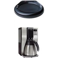 Mr. Coffee MWBLK Mug Warmer and BVMC-PSTX91 Optimal Brew 10-Cup Thermal Coffeemaker Bundle