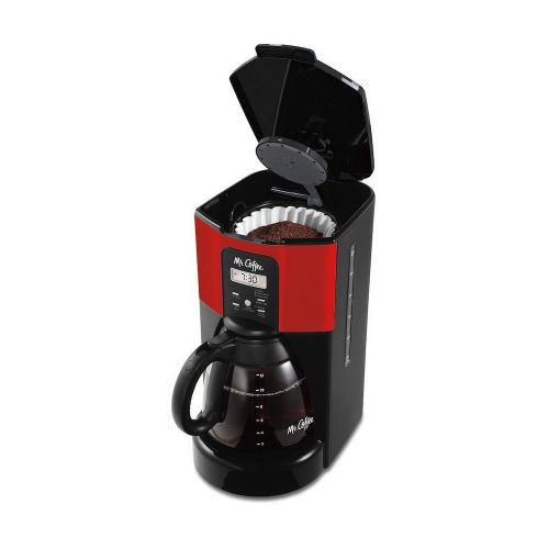  Mr. Coffee BVMC-ECX46-DTS Performance Brew 12-Cup Programmable Coffee Maker Red