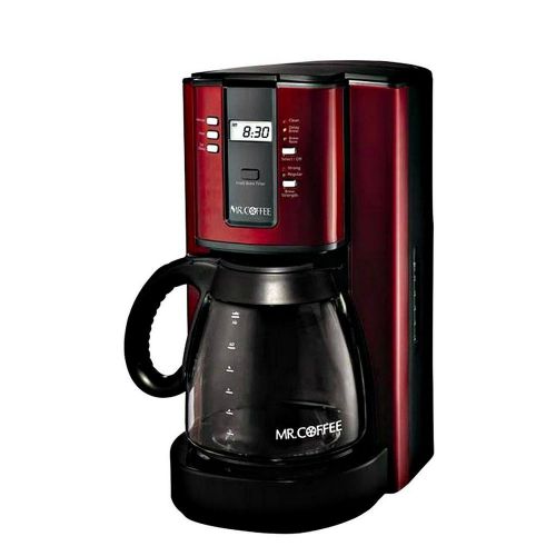  Mr. CoffeeA 12-Cup Programmable Coffeemaker- Red