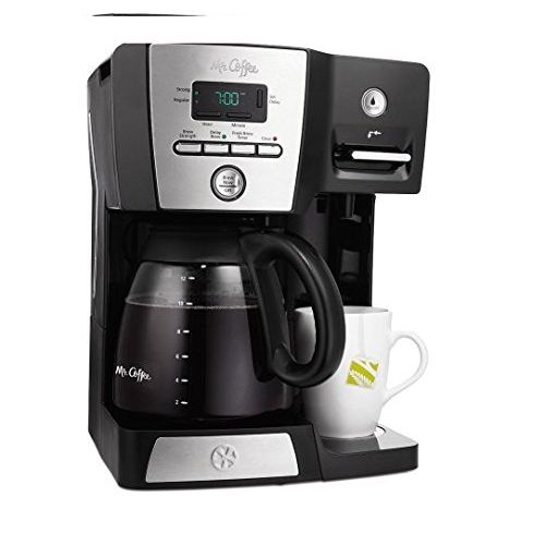  Mr. Coffee 12-Cup All Purposed Programmable Coffee Maker and Hot Water Station, Black, BVMC-DMX85WM