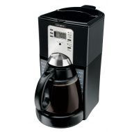 Mr. Coffee FTX49 12-Cup Programmable Coffeemaker, BlackRed
