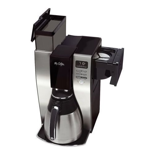  Mr. Coffee 10-Cup OptimalBrew Stainless Steel New Thermal Electric Coffee Maker, BVMC-PSTX91-WM