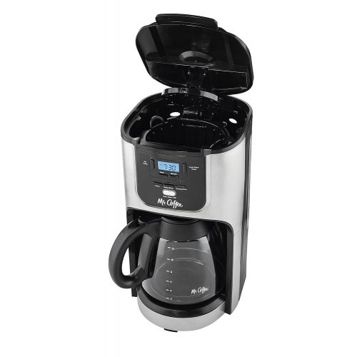  Mr. Coffee 12-Cup Programmable Coffee Maker with Brew Strength Selector