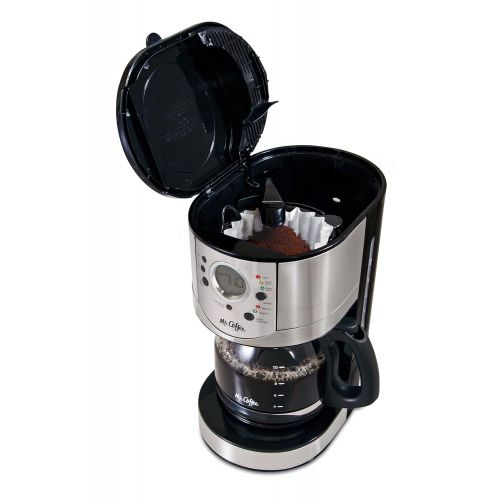  Mr. Coffee 12-Cup Programmable Coffee Maker with Brew Strength Selector - BVMC-CJX31-AM