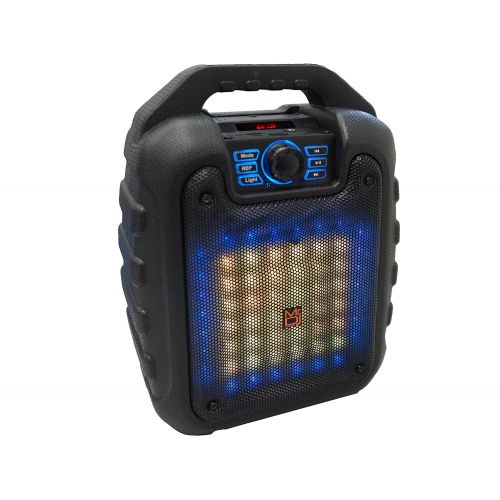  Mr. Dj Disco 5.25 Portable Speaker Buitl-in Bluetooth, FM Radio, USBMicro SD Card, Rechargeable Battery & LED Party Light, 500W P.M.P.O