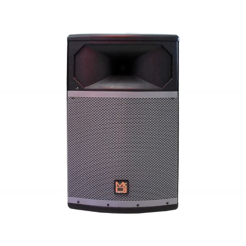  Mr. Dj Pro Series 2-Way Single 15” Portable Active Full Range Speaker, 4500 watts p.M.p.O, Built-in Bluetooth Technology, USBSD Card Reader, FM Radio, (PRO115BT)