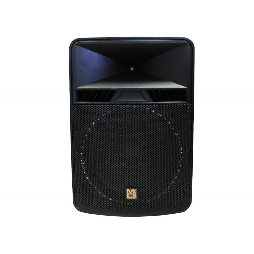  Mr. Dj PBX5500LED 2 Way Bass Reflex Active Speaker, Max Power P.M.P.O Built-in Bluetooth